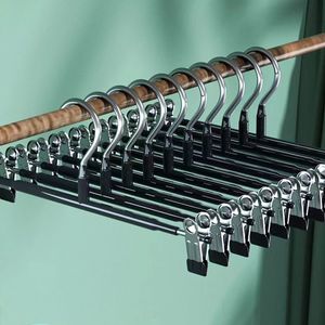 Hangers Rekken 1020 stks Rvs Broek Organizer Antislip Broeken Drogen Kleerhanger Clip Kledingkast Bespaar Ruimte 230807