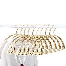 Cintres Racks 10Pcs Set Cintres pour Vêtements Heavy Duty Cintre Antidérapant Etendoir Garde-Robe Espace Vêtements Rack De Stockage Vêtements Cheval 230316