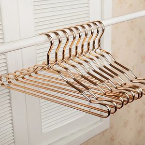 Hangers Racks 5 pièces plus épais en alliage d'aluminium supports de séchage maison sans couture cintre anti-dérapant vêtements cintre antirouille coupe-vent porte-vêtements 231007