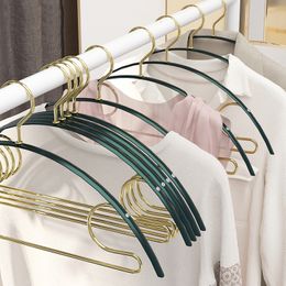 Hangers Racks 5 -stks kledinghanger aluminium legering kleerkastruimte redding kledinghanger niet -slip drogen hanger jas shirt opslagrek 230316