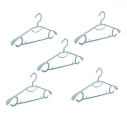 Cintres Racks 5pcs Multipurpose Coupe-Vent Cintre Antidérapant Épaule Large