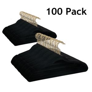 Cintres Racks Better Homes Gardens Vêtements en Velours Antidérapants 100 Pack Noir 230321