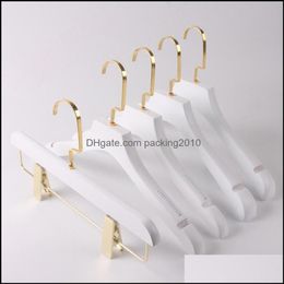 Hangers Racks Clothing HouseKee Organisatie Home Garden 10 -stks/kavel Gold Hook Hanger ADT HOUTEN VOOR KIJSTRACK EL Store (20 stks of meer CA