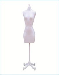 Hangers rekken hangers rekken vrouwelijk mannequin body met standaard decor jurk vorm fl display naad model sieraden drop levering brhome o2708528