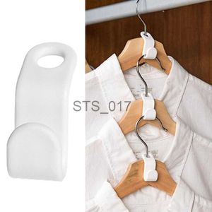 Hangers Rekken Nieuwe Mini Kleerhanger Connector Cascading Plastic Garderobe Coat Organizer Rack Houder Ruimtebesparend voor Kast Opslag x0629