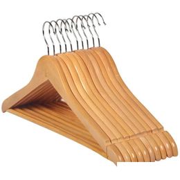 Hangers rekken houten hanger mtifunctionele ADT verdikte niet -slip huizen garderobe drogen opslagrek ll drop levering tuin hou dhado