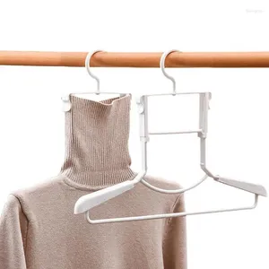 Hangers intrekbare kledinghanger 2 stks broek kledingjas voor kast 360 graden draaibare haak