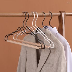 Cintres rétro fer cintre 5 pièces Simple garde-robe étagère de rangement organisateur chemise pantalon vêtements affichage cheval séchoirs