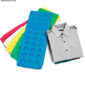 Perchas Ropa de tamaño pequeño Carpeta de velocidad rápida Ropa Camiseta Polo Fold Tablero plegable de ropa para niños