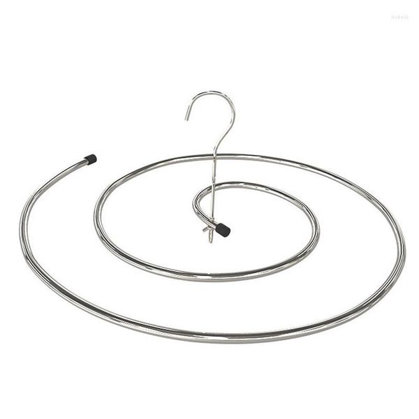 Cintres Spirale Cintre À Linge Rond Rack En Acier Inoxydable Couette Séchage Multifonctionnel Maison Pour Serviette De Bain Couverture