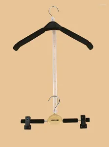 Hangers transparante hanger -connectoren voor modewinkels Pakken Coats Pant Strips Extentie