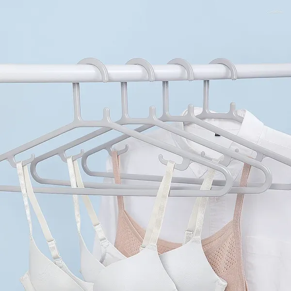 Hangers Ultimate Percha para ropa de plástico sin costuras con hombros anchos para adultos: la solución perfecta para organizar su guardarropa sin esfuerzo