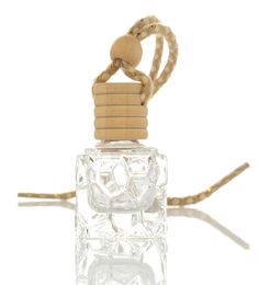 Bouteilles de parfum de voiture suspendues désodorisant vide diffuseur bouteille pendentif ornement parfum rechargeable diffuseur d'huile essentielle Decor3289427