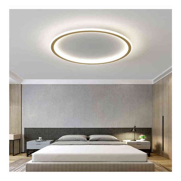 Plafonniers suspendus salle à manger moderne panneau lumineux LED pour chambre d'enfants salon luminaires intérieurs décoration de couloir W220307