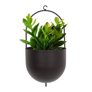 Pots de jardinières suspendus jardinières minimalistes paniers de plantes en métal créatif pour balcon de jardin extérieur intérieur 240320