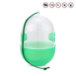 Suspendu en plastique asiatique Hornet Catcher Wasp Trap Fly Killer Anti Bee Killing Mosquito Yellowjacket Pest Contrôle pour le jardin de cuisine