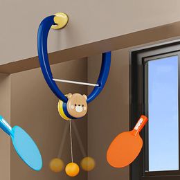 Tableau de tennis de table suspendue avec raquette mini badminton Ball Ball parent-enfant interactif jeu intérieur