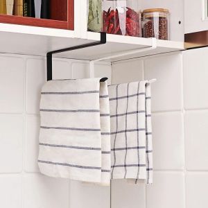 Hangende toiletpapier houder rolrol papieren houder plank badkamer handdoek rekstand keuken muurstandaard rek huis opberg rekken hanger