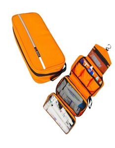 Hangende toiletiekas Travel Toiletiek Wasorganisatorkit voor mannen Dames Cosmetica Make -up stevige hangende haak douchebassen 2205271631911