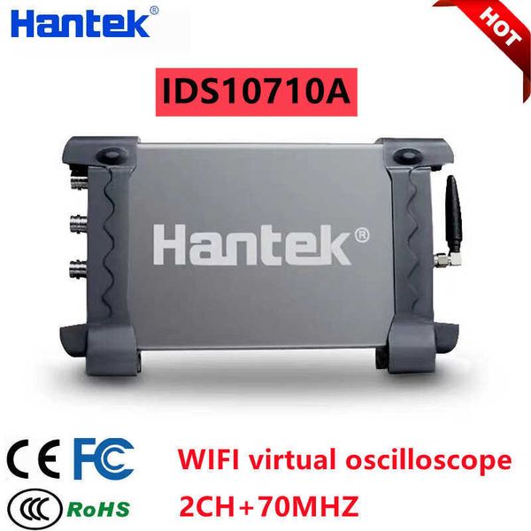 Oscilloscope portable Hantek IDSA bande passante MHz taux d'échantillonnage en temps réel jusqu'à la connexion directe WIFI MSaS