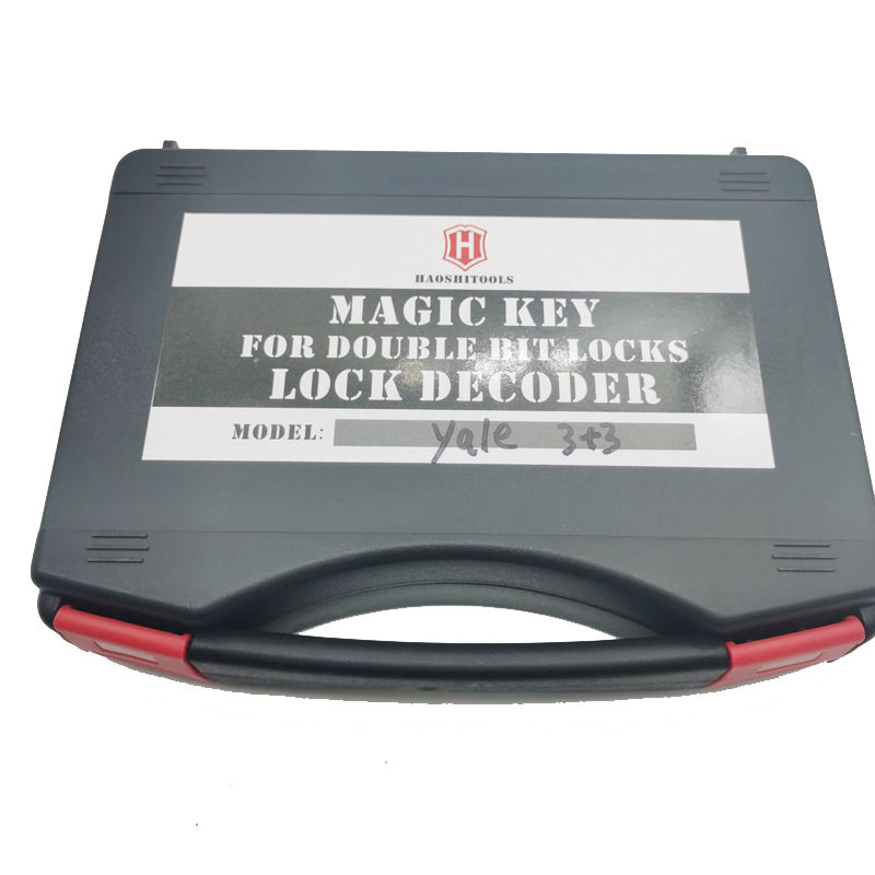 Haoshi Automatic Magic Gate Lock Lock Locks Pick Locksmith Tecla de Ferramenta Aberta Yale33