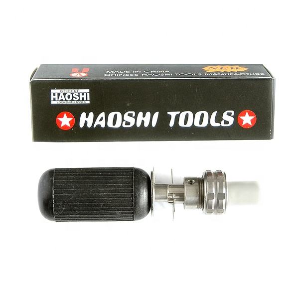HAOSHI Lockpicking-Werkzeuge aus Edelstahl, 8-polig, Plum Tubular Civil Lock Pick Open Tools