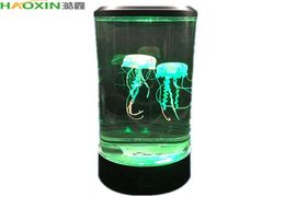 Haoxin 7 Couleurs à changement de couleurs LED MELLETH lampe aquarium Aquarium Night Night Light Decorative Romantic Atmosphère USB Charge Creative Gift2930516