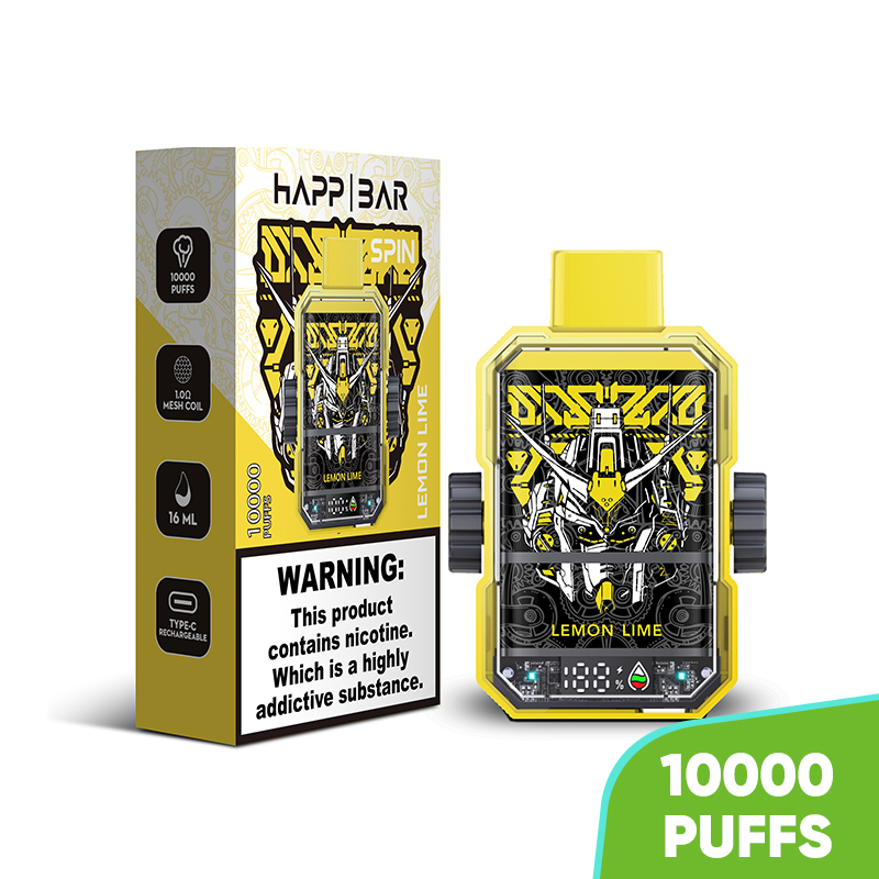 Happ 10000Puffs Vaper 14 ml 2 % 5 % Nic-Salz, reiner Geschmack, Fruchtaromen, Vape-Saft, wiederaufladbare elektronische Zigarette