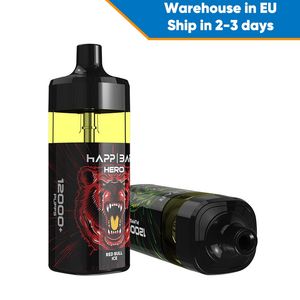 Happ Plus Puff Smoke 12K Vape Elf 12000Puffs Pod Wegwerp Grote Rook Elektronische Sigaretten 2% 5% Sterkte Vaper-sap met 650mAh-batterij