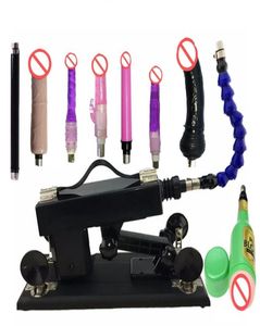 Happytime16 Bijgewerkte Versie Krachtige Motor Stille Machine Speeltjes Voor Man En Vrouw Automatische Sex Machine Dildo Pistool Met Accessori8946233