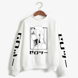 Harajuku 2020 Darling in de Franxx Mannen Dames Unisex Hoodies Sweatshirts Zero Twee Hoodie