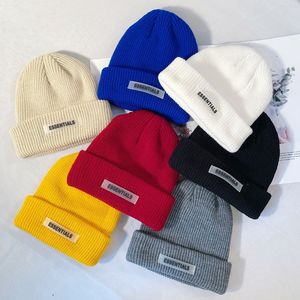 Harajuku Fashion Men Skull Caps gebreide hoeden winter vrouwen designer letters hiphop gestempeld warme wollen beanies unisex casquette winter motorkap gorros