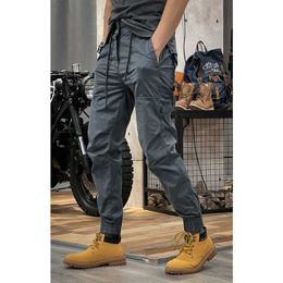 Harajuku Jogger Cargo Pants Mode Militaire Technique Running Street Vêtements pour hommes Hip Hop Punk Sportswear Été Nouveau P230529