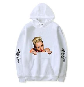 Harajuku Miley Cyrus Hoodies Men Dames Herfst Fashion Lange Mouw Plus siat sweatshirt Print Hoody Kpop kleding Tops4781973