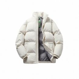 Harajuku hiver épaissi sport manteau hommes Y2k Fi tendance col montant Lg manches veste rembourrée chaud confortable décontracté Jacke e3Xh #