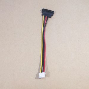 SATA-kabel van de harde schijf, voedingskabel, beveiligings-DVR NVR-hostkabel, zeven-core pure koperdraad dubbele schildpower kabel voor beveiliging DVR