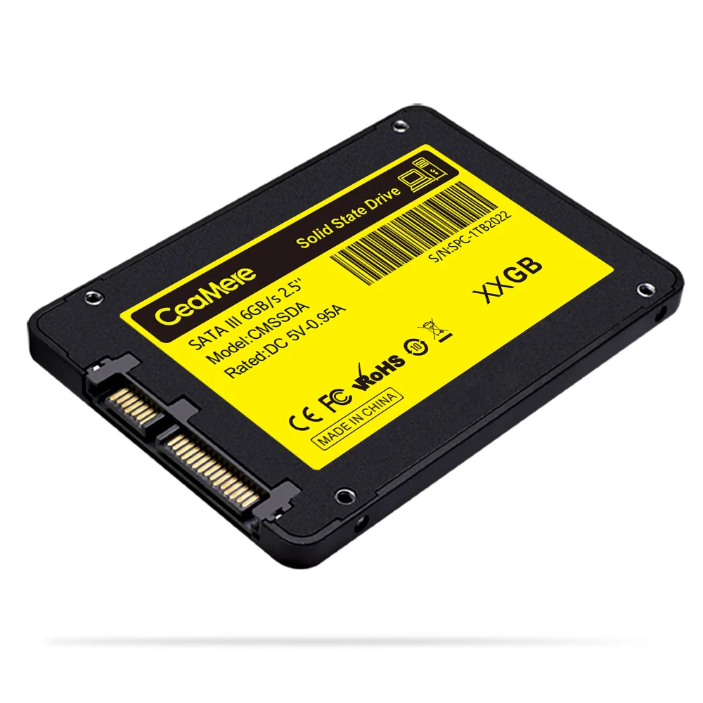 Festplattenplatte D03 10PCS 120 GB 128 GB 240 GB 2,5 SATA SSD 256 GB 480 GB 512 GB Solid State Drive Disk für Laptop -Desktop