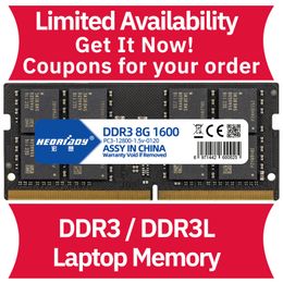 Discos duros ddr3 ram para computadora portátil 8 gb 1600 MHz PC3-12800 computadora de memoria Compatible lenovo MacBook Pro