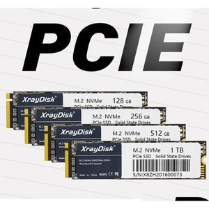 Discos duros M2 Nvme M.2 Ssd Pcie 128Gb 512Gb 256Gb 1Tb Unidad de estado sólido 2280 Disco interno HDD para computadora portátil Desktop Drop Delivery Compu Otf6Z