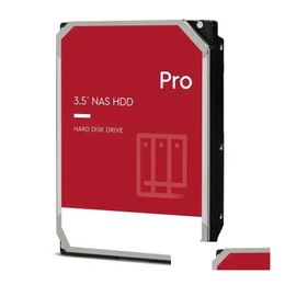 Harde schijven Red Pro 10Tb Nas Server Interne schijf 7200 Rpm Klasse Sata 6Gb/S 256Mb Cache 3,5 inch schijf Hdd Wd102Kfbx Drop Delivery Com Dhclx