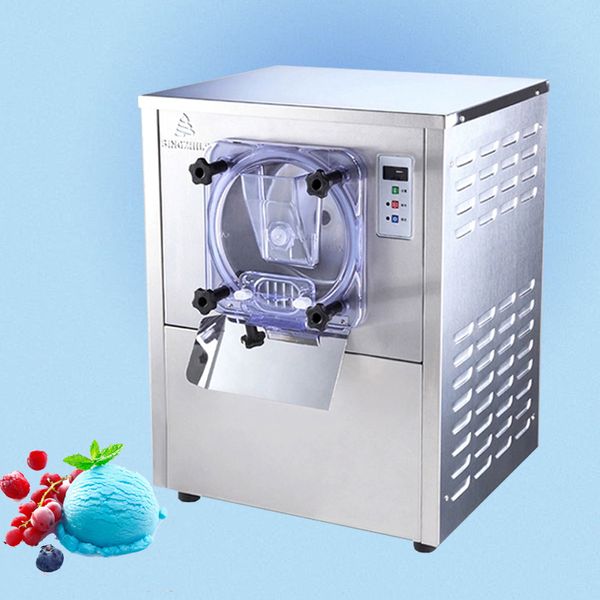 Machine à crème glacée dure commerciale 20L/h grande capacité creusant la balle fabricant de crème glacée sphérique de bureau