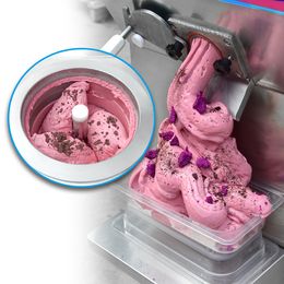 ETL CE Machine voor het maken van hardijs voor vers fruit Italiaans gelato-sorbet verticaal model en met automatische positieve inversie-extractie