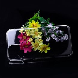 Hard Plastic PC Glossy Clear Phone Cases voor iPhone 13 PRO MAX 13PRO 13mini 12 11 voor Samsung S22 Ultra Dunne Crystal Case Transparent Back Cover Nieuw