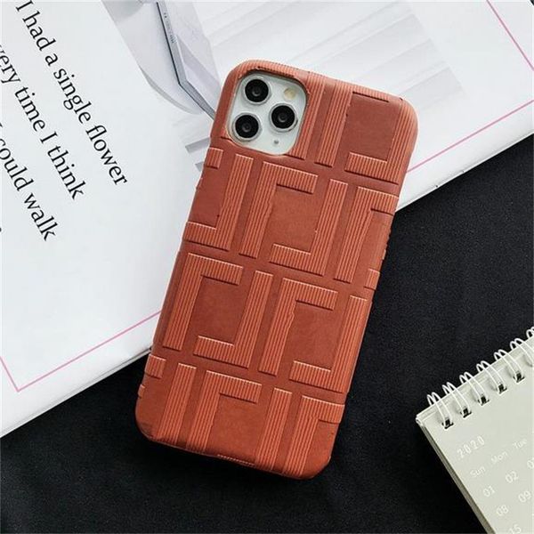 Housses de protection rigides pour IPhone, étui tendance avec lettres en relief pour IPhone11, étuis de protection pour téléphone portable 7plus/XS