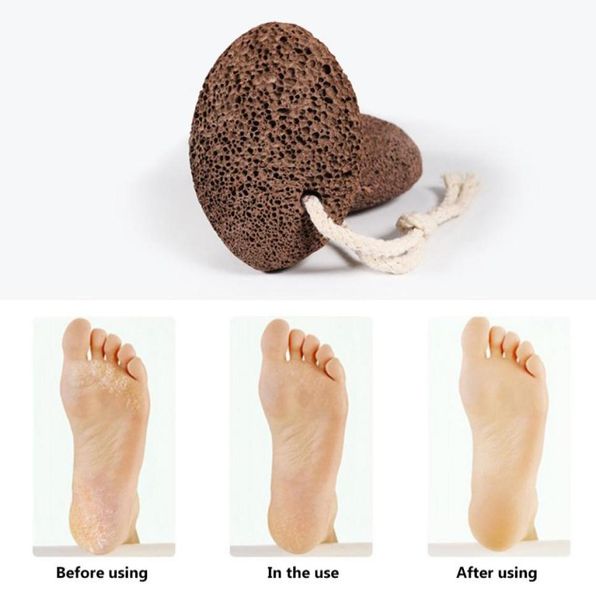 Piel de callo de piel dura Furra Terrela Pumice Pumice Natural Lava Pumice Stone Callus Callus Coffee Coffee Coffee Herramienta de exfoliación de pedicura de pies 4625569