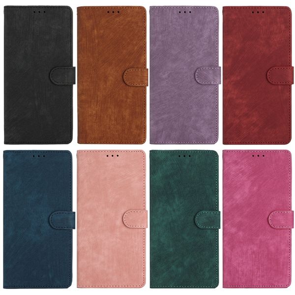 Étuis portefeuille en cuir rétro pour iphone 15 14 Plus 13 Pro MAX 12 Mini 11 XS XR X 8 7 6 Sensation de peau Sensation de main Porte-carte d'identité de crédit Flip Cover Smart Phone Purse Pouch 2023