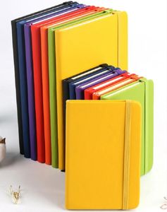 Paperage Cuaderno forrado A5 A6 Cuaderno de tapa dura Cuaderno de cuero PU para oficina, hogar, escuela o negocios 80 hojas