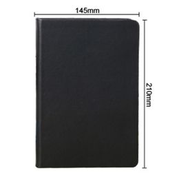 Notebook de techo duro Diy Rapbook Sketchbook Paper negro de 100 hojas