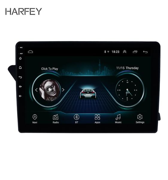 Harfey 101Quotandroid 81 GPS Navi HD Touchscreen Radio para Audi A4L 20092016 con Bluetooth USB WiFi AUX Soporte DVR SWC CARP2281715