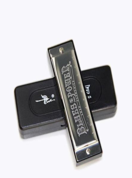 Harmonica Swan senior Bruce 10 trous blues avec cuivre en laiton en acier inoxydable8408832